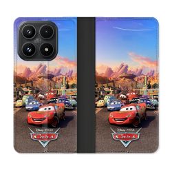 Housse Cuir Portefeuille Pour Xiaomi 17 Cars Affiche