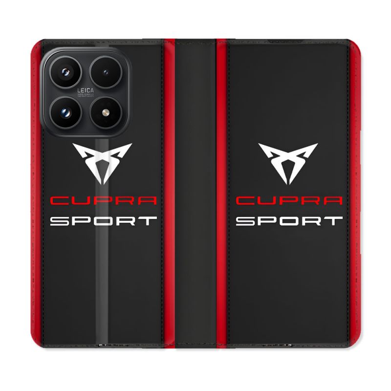 Housse Cuir Portefeuille Pour Xiaomi 17 Cupra