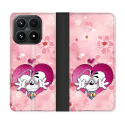 Housse Cuir Portefeuille Pour Xiaomi 17 Didll Love