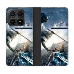 Housse Cuir Portefeuille Pour Xiaomi 17 Final Fantaisy