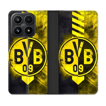 Housse Cuir Portefeuille Pour Xiaomi 17 Foot Dortmund