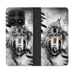Housse Cuir Portefeuille Pour Xiaomi 17 Foot Juventus Turin