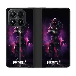 Housse Cuir Portefeuille Pour Xiaomi 17 Fortnite Raven
