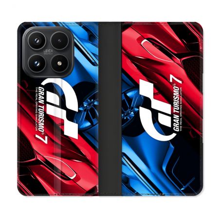 Housse Cuir Portefeuille Pour Xiaomi 17 Gran Turismo