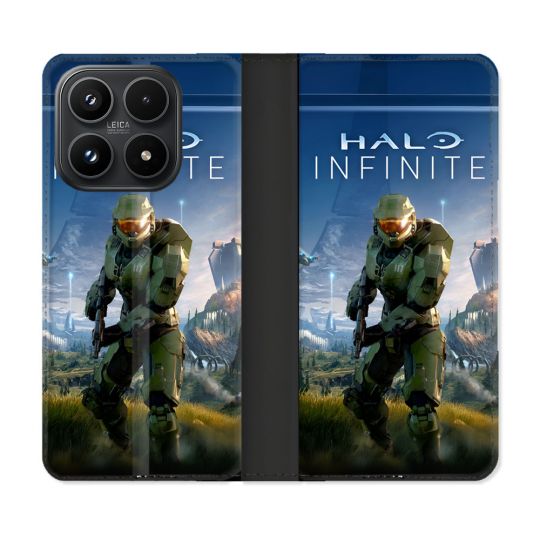 Housse Cuir Portefeuille Pour Xiaomi 17 Halo