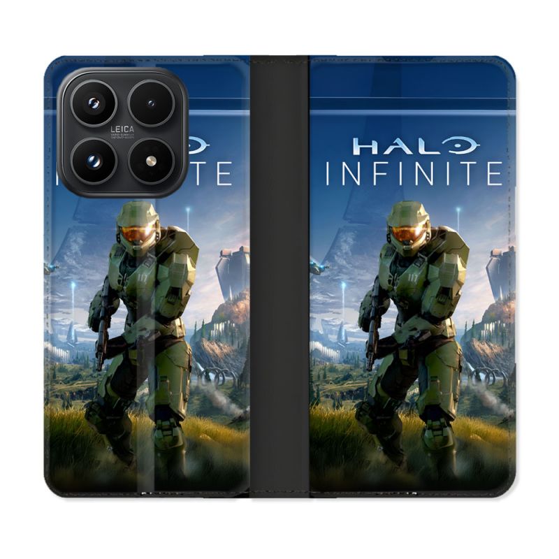 Housse Cuir Portefeuille Pour Xiaomi 17 Halo