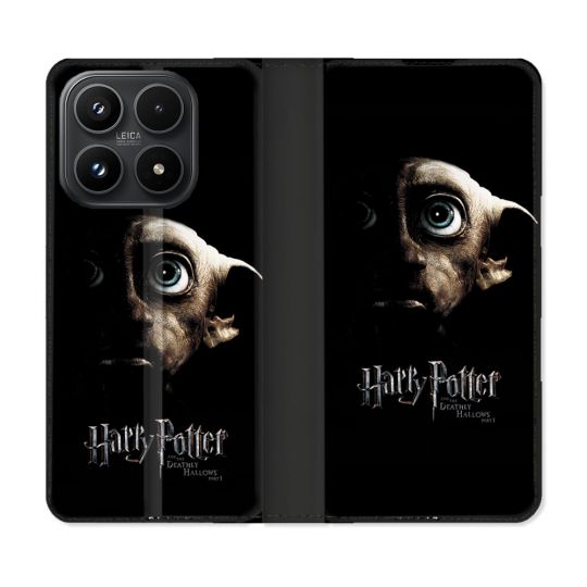 Housse Cuir Portefeuille Pour Xiaomi 17 Harry Potter Hollows Dobby