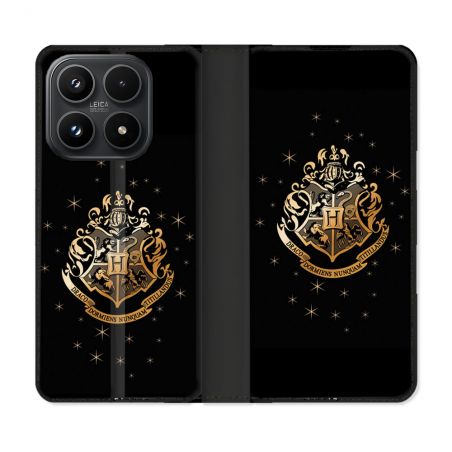 Housse Cuir Portefeuille Pour Xiaomi 17 Harry Potter Poudlard