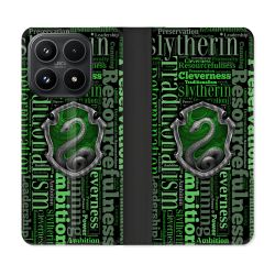 Housse Cuir Portefeuille Pour Xiaomi 17 Harry Potter Serpentar