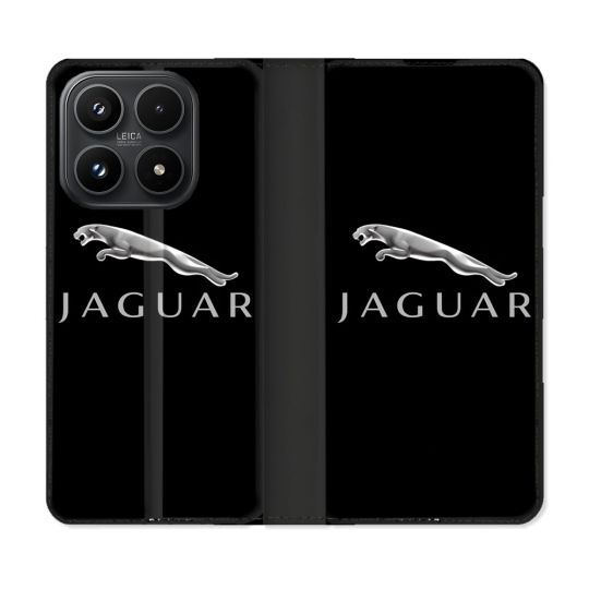 Housse Cuir Portefeuille Pour Xiaomi 17 Jaguar
