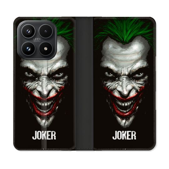 Housse Cuir Portefeuille Pour Xiaomi 17 Joker Noir