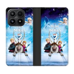 Housse Cuir Portefeuille Pour Xiaomi 17 La Reine Des Neiges