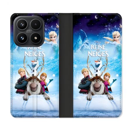 Housse Cuir Portefeuille Pour Xiaomi 17 La Reine Des Neiges