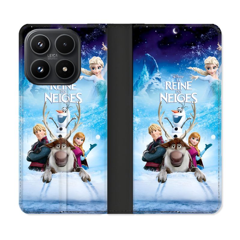 Housse Cuir Portefeuille Pour Xiaomi 17 La Reine Des Neiges