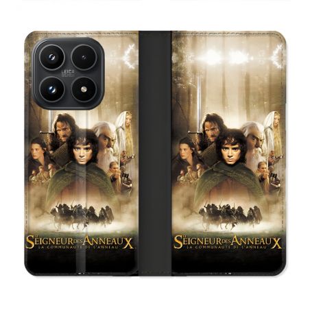 Housse Cuir Portefeuille Pour Xiaomi 17 Le seigneur Des Anneaux Affiche