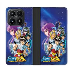 Housse Cuir Portefeuille Pour Xiaomi 17 Les Chevaliers Du Zodiaque