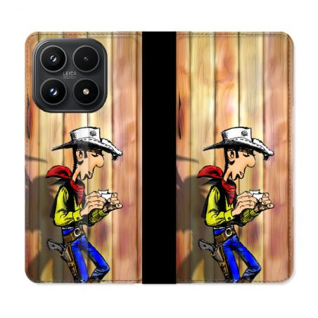 Housse Cuir Portefeuille Pour Xiaomi 17 Lucky Luke