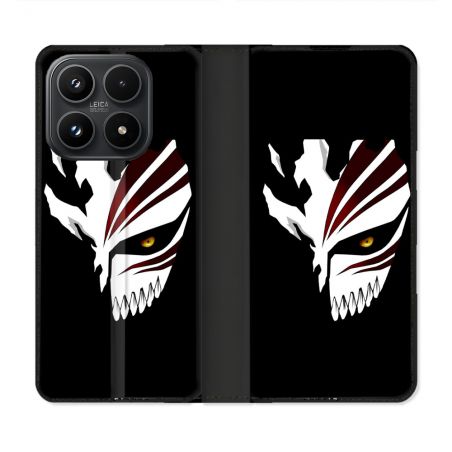 Housse Cuir Portefeuille Pour Xiaomi 17 Manga Bleach Masque
