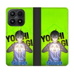 Housse Cuir Portefeuille Pour Xiaomi 17 Manga Blue Lock Yoichi Isagi