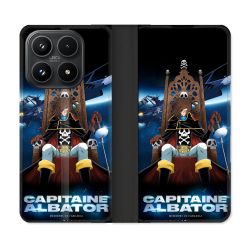 Housse Cuir Portefeuille Pour Xiaomi 17 Manga Capitaine Albator