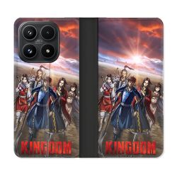 Housse Cuir Portefeuille Pour Xiaomi 17 Manga Kingdom Affiche