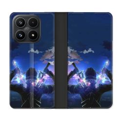 Housse Cuir Portefeuille Pour Xiaomi 17 Manga SAO sword Art Online Epee