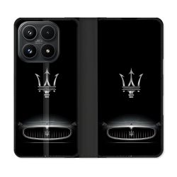 Housse Cuir Portefeuille Pour Xiaomi 17 Maserati