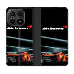 Housse Cuir Portefeuille Pour Xiaomi 17 Mc Laren