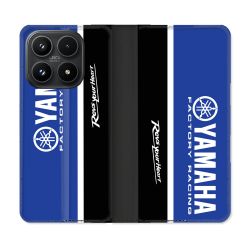 Housse Cuir Portefeuille Pour Xiaomi 17 Moto Yamaha