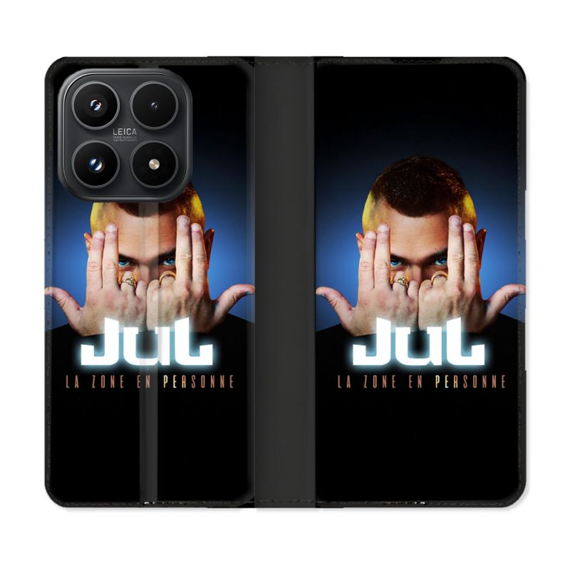 Housse Cuir Portefeuille Pour Xiaomi 17 Musique Jul Signe