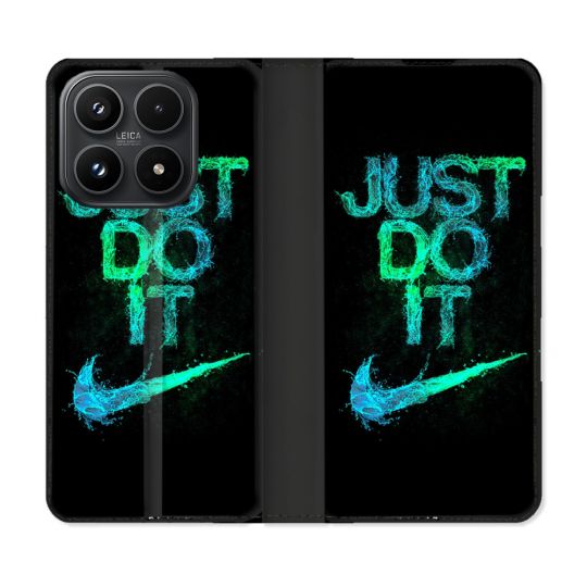 Housse Cuir Portefeuille Pour Xiaomi 17 Nike Just Do It