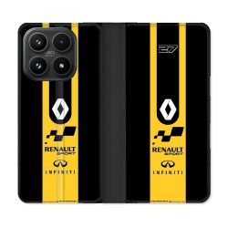 Housse Cuir Portefeuille Pour Xiaomi 17 Renault