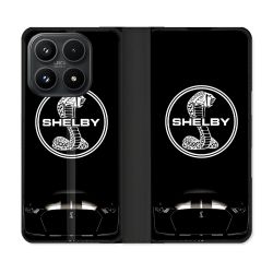 Housse Cuir Portefeuille Pour Xiaomi 17 Shelby