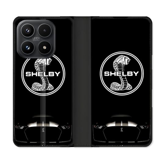 Housse Cuir Portefeuille Pour Xiaomi 17 Shelby