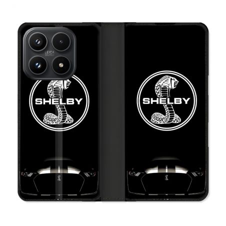 Housse Cuir Portefeuille Pour Xiaomi 17 Shelby