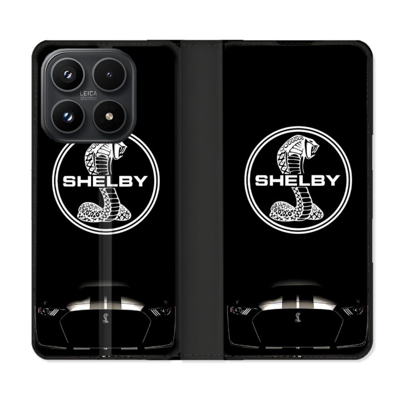Housse Cuir Portefeuille Pour Xiaomi 17 Shelby