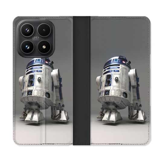 Housse Cuir Portefeuille Pour Xiaomi 17 Star Wars - R2D2