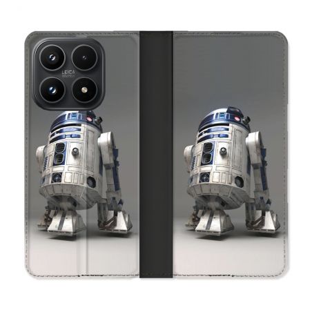Housse Cuir Portefeuille Pour Xiaomi 17 Star Wars - R2D2