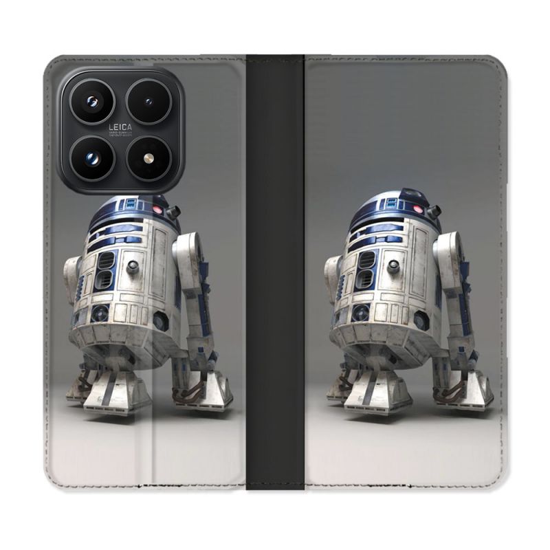 Housse Cuir Portefeuille Pour Xiaomi 17 Star Wars - R2D2