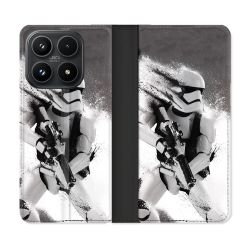 Housse Cuir Portefeuille Pour Xiaomi 17 Star Wars - Trooper