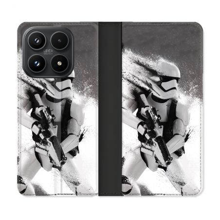 Housse Cuir Portefeuille Pour Xiaomi 17 Star Wars - Trooper
