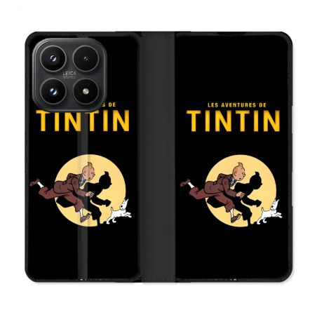 Housse Cuir Portefeuille Pour Xiaomi 17 Tintin Classique