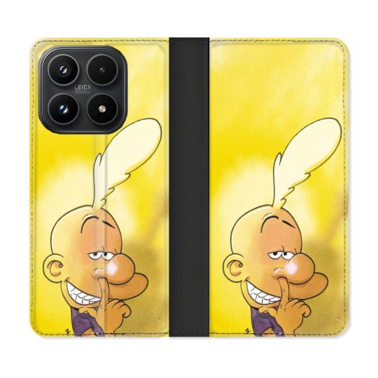 Housse Cuir Portefeuille Pour Xiaomi 17 Titeuf