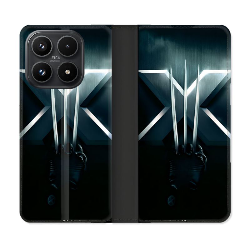 Housse Cuir Portefeuille Pour Xiaomi 17 Xmen