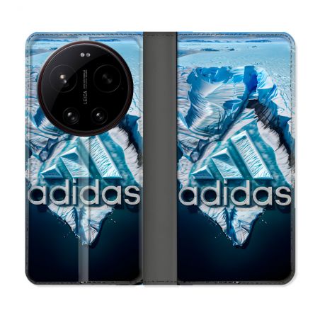 Housse Cuir Portefeuille Pour Xiaomi 17 Ultra Adidas Iceberg