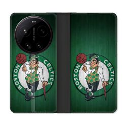 Housse Cuir Portefeuille Pour Xiaomi 17 Ultra Basket Boston Celtics