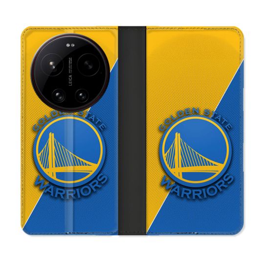 Housse Cuir Portefeuille Pour Xiaomi 17 Ultra Basket Golden State Warriors