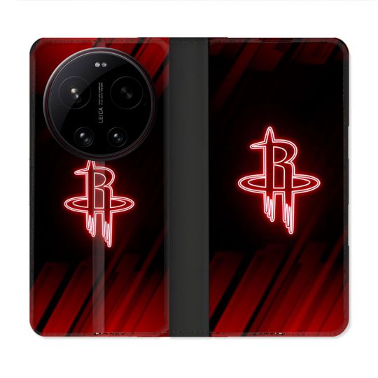 Housse Cuir Portefeuille Pour Xiaomi 17 Ultra Basket Houston Rockets