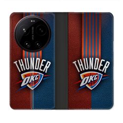 Housse Cuir Portefeuille Pour Xiaomi 17 Ultra Basket Oklahoma City Thunder