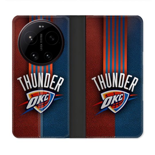Housse Cuir Portefeuille Pour Xiaomi 17 Ultra Basket Oklahoma City Thunder